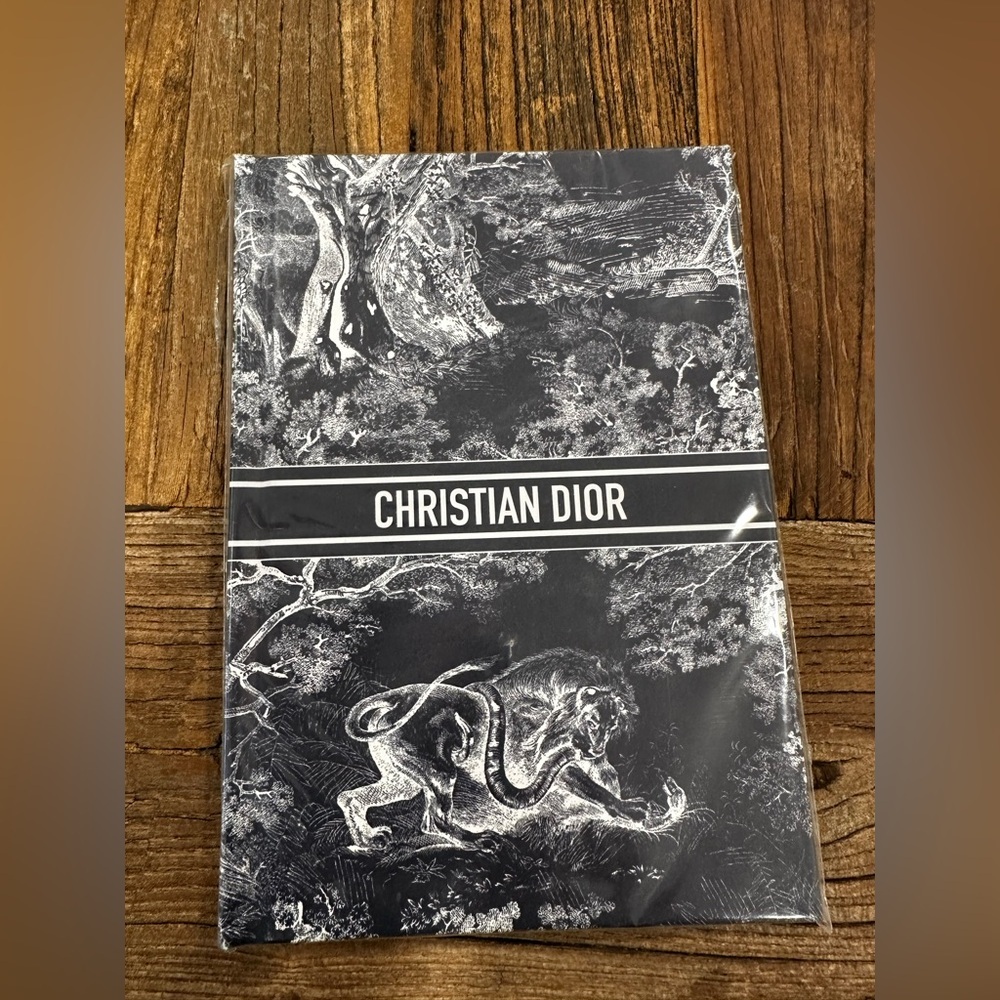 Dior blue and White Toile de Jouy Notebook